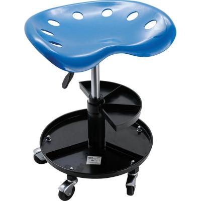 Mechaninė / pneumatinė kėdutė | su 2 lentynomis ABS | 440 x 350 mm (6820)