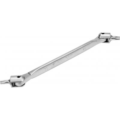 Raktas šarnyrinis dvipusis | T-Star (Torx) T30XT40 (YT-05313)