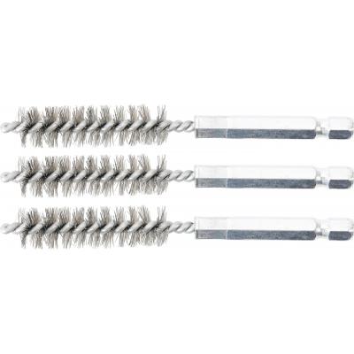 Plieniniai šepečiai vamzdeliams | 12 mm | 6,3 mm (1/4