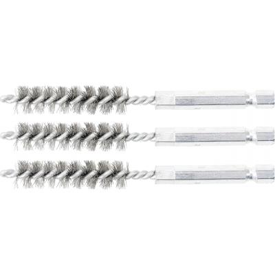 Plieniniai šepečiai vamzdeliams | 11 mm | 6,3 mm (1/4