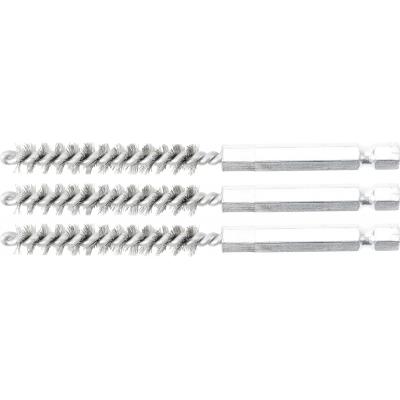 Plieniniai šepečiai vamzdeliams | 8 mm | 6,3 mm (1/4