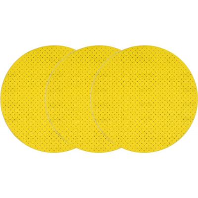 Šlifavimo diskas perforuotas | veliūras | šlifavimas be dulkių | 225 mm / P120 | 3 vnt. (YT-84603)