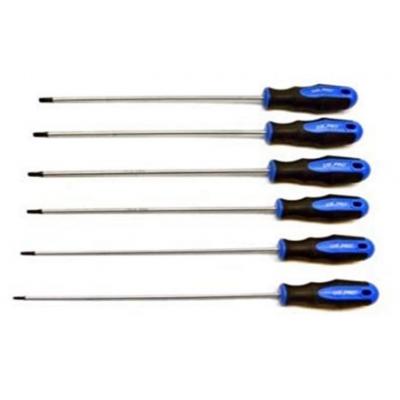 Atsuktuvų rinkinys | ilgas tipas | T-star (Torx) T10 - T30 | 6 vnt. (V1591)
