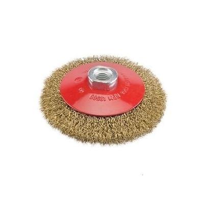 Šepetys vielinis lėkštės tipo | variuotas | 115 mm | M14 (ES733115G)