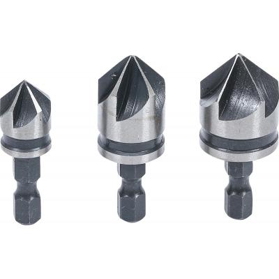 Kūginių grąžtų/frezų rinkinys | HSS | 6.3 mm (1/4