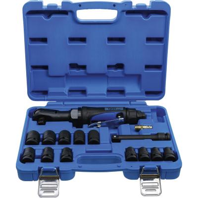 Pneumatinė rankena galvutėms su rinkiniu | 12,5 mm (1/2