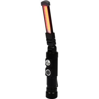 Darbo lempa akumuliatorinė | COB LED 3W 300LM, LI-ION 3,7V 600MAH | aliuminė (82734)