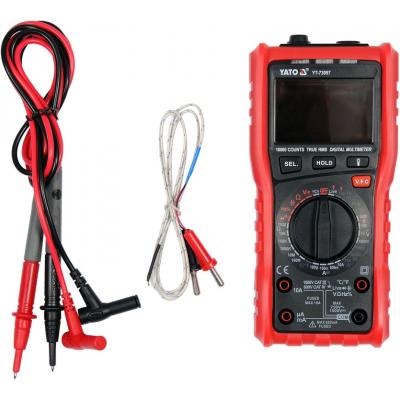 Universalus matuoklis su TRUE RMS funkcija | automatinis ir rankinis matavimas | LCD  9999 (YT-73097)