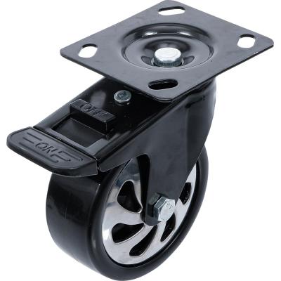 Pasukamas ratukas | su montavimo plokšte ir stabdžiu | BGS 4107, 4204, 4205, 4206, 4199 (4107-3)