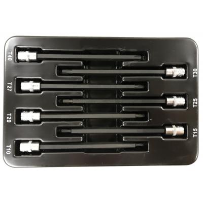 Įpresuotų antgalių rinkinys | 6.3 mm (1/4