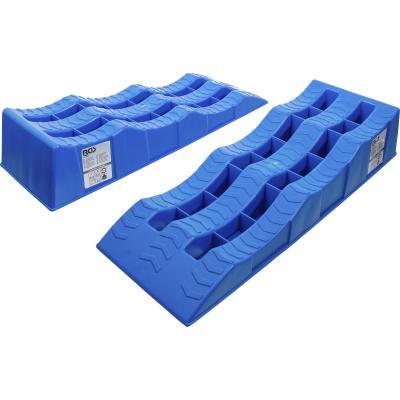 Rampų rinkinys | Plastikas | 3 užvažiavimo aukščiai | 2 vnt. (74402)