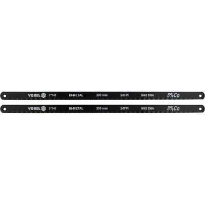 Metalo pjovimo pjūkliukų rinkinys | bimetal M42 + D6A + Co 8% | 2 vnt. (27543)