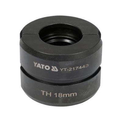 Indėklas matrica TH 18 mm presavimo replėms YT-21735 (YT-217443)