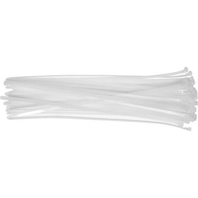 Suveržimo dirželiai balti | 7,6X400 mm | 50 vnt (YT-70667)