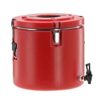 Termosas maisto transportavimui apvalus | su čiaupu | 30l (YG-09233)