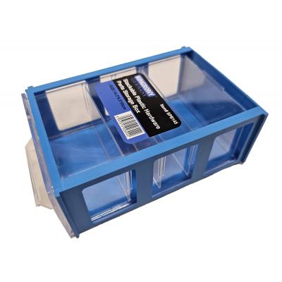 Sukraunama plastikinių techninės įrangos dalių laikymo dėžutė | 14.5x9.5x5 cm (SPB145)