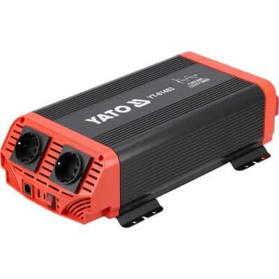 Automobilinis įtampos inverteris | grynas sinusas | 12/230V 1000W (YT-81483)