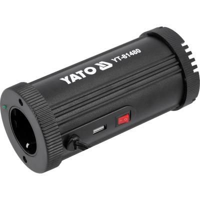 Automobilinis įtampos inverteris | 12V/230V 150W (YT-81480)