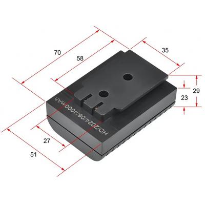 4D serijos savaime išsilyginančio lazerio baterija | YT-30417 4000Mah (YT-30418)
