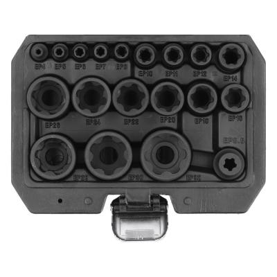 Smūginių galvučių rinkinys | E-Type Plus | 6,3 mm (1/4