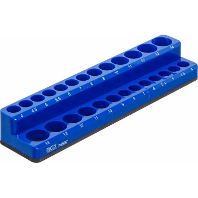 Plastikinis galvučių laikiklis | magnetinis | 6,3 mm (1/4