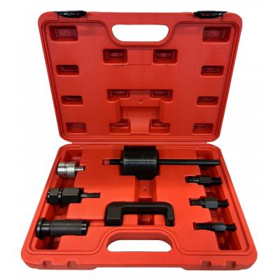 Purkštukų iškalėjų rinkinys su atbuliniu plaktuku ir adapteriais | 9 vnt. (XC8717R)