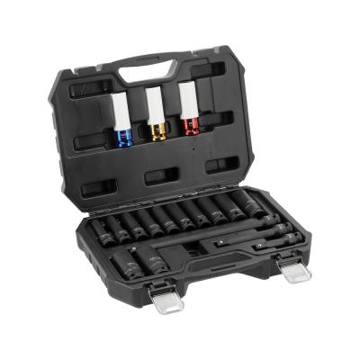 Smūginių ilgų ir plonasienių galvučių rinkinys | CR-MO | 18 vnt. (YT-10566)