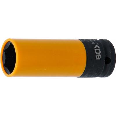 Galvutė smūginė ilga plonasienė | su plastikine apsauga | 12,5 mm (1/2