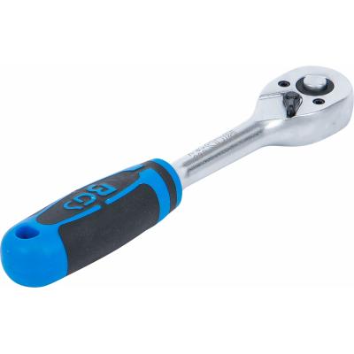 Terkšlinis raktas reversinis | tiesus | smulkūs dantukai | 6,3 mm (1/4