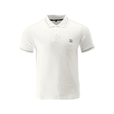 Marškinėliai POLO | balti | 100% medvilnė | 2XL dydis (YT-78610)