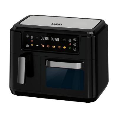 Karšto oro gruzdintuvė | 2400W | 3.5L+7.5L | juoda (67564)