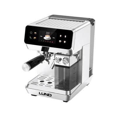 Slėginis kavos aparatas su pieno putų plakikliu | 1350 W (68503)