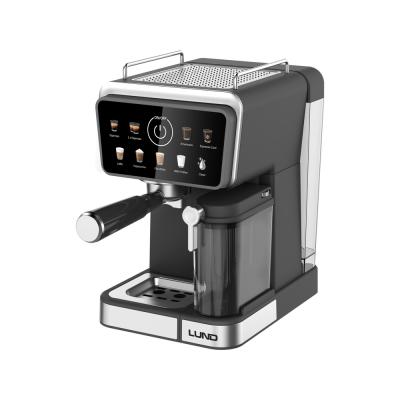 Slėginis kavos aparatas su pieno putų plakikliu | 1350 W (68502)