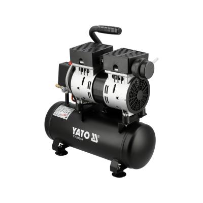 Oro kompresorius tylus | betepalinis | 6L/0.8MPA/8BAR/116PSI/ 107l/min | 550 W (YT-23340)