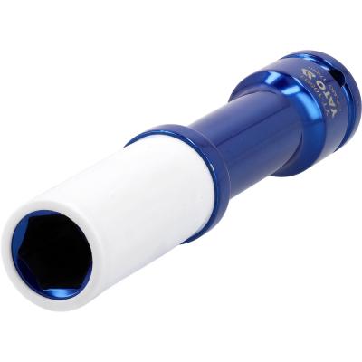 Galvutė smūginė ilga plonasienė prailginta | 150 mm | su plastikine apsauga | 12,7 mm (1/2