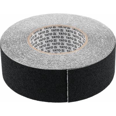 Juoda neslystanti PVC juosta laiptams ir praėjimams | 50 mm x 18 m (YT-72502)