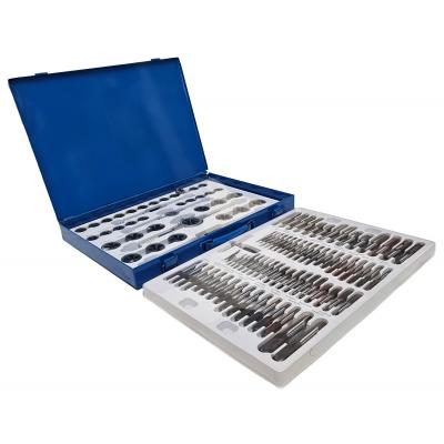 Sriegiklių ir sriegpjovių komplektas | M2 - M18 | 110 vnt. (SK16110)