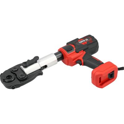 Akumuliatorinės hidraulinės presavimo replės PEX vamzdžiams | 18 V | 50 kN | siaura galvutė sunkiai prieinamoms vietoms | be baterijos (YT-21734)