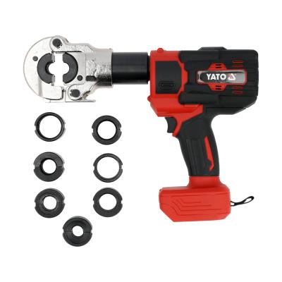 Akumuliatorinės hidraulinės presavimo replės PEX vamzdžiams | 18 V | 60 kN | be baterijos (YT-21733)