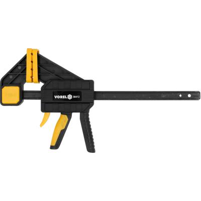 Spaustuvai F-tipo | greito užspaudimo | 200 mm / 150 kg (38412)