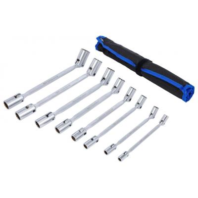 Raktų dvipusių su vartoma galvute komplektas | 8 - 24 mm | 8 vnt (74426)