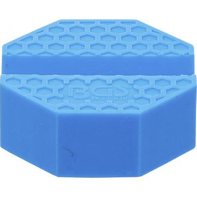 Guminis padas | keltuvams ant ratukų | 70 x 70 x 26 mm (72109)