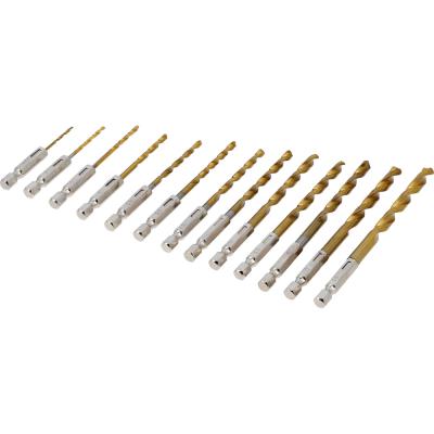 Grąžtų rinkinys su Hex 6.3 mm (1/4