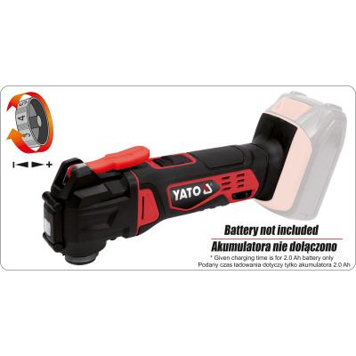 Akumuliatorinis daugiafunkcinis įrankis | be akumuliatoriaus 18V (YT-82819)