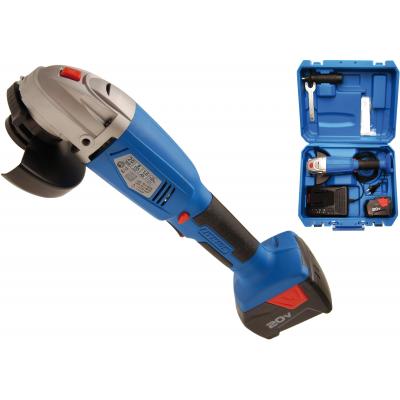 Akumuliatorinis kampinis šlifuoklis | 7000 rpm | 20 V | 1,5 Ah (9258)