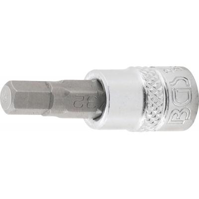 Antgalis įpresuotas į galvutę | 6.3 mm (1/4