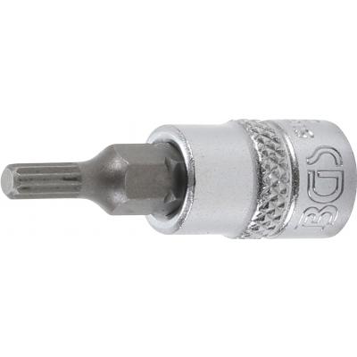 Antgalis įpresuotas į galvutę | 6.3 mm (1/4