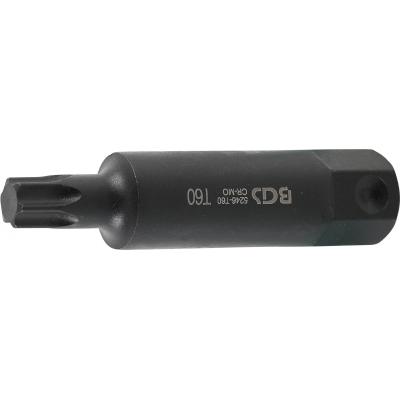 Antgalis smūginis | ilgis 100 mm | 22 mm storio | T-Star (Torx) T60 (5246-T60)