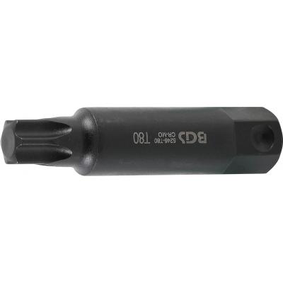 Antgalis smūginis | ilgis 100 mm | 22 mm storio | T-Star (Torx) T80 (5246-T80)