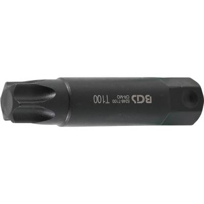 Antgalis smūginis | ilgis 100 mm | 22 mm storio | T-Star (Torx) T100 (5246-T100)